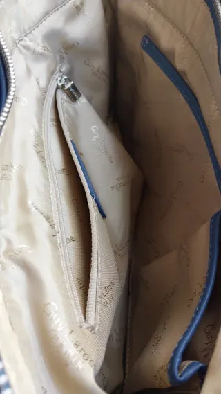 Bolso Piel Azul Guy Laroche