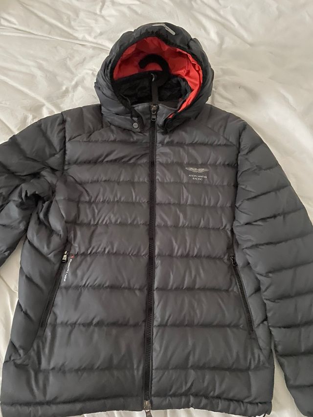 Chaqueta Aston Martin Racing Gris