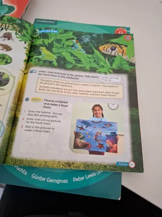 3 libros STUDENT'S, WORKBOOK. Y PRACTICE,