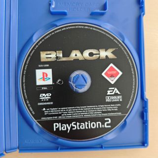 Black PS2 PAL ES