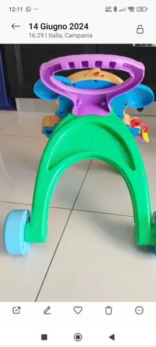 Cagnolino Primi Passi Fisher Price