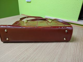 Bolso cartera de cocodrilo