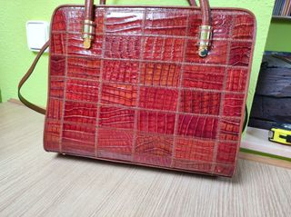 Bolso cartera de cocodrilo