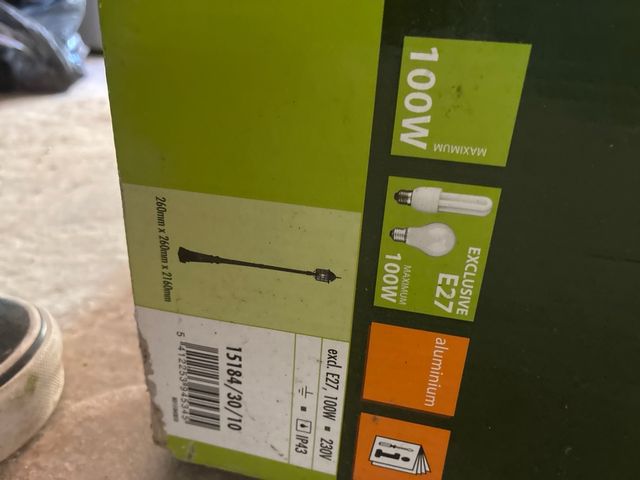 Lote 7 Faroles y Farolas Exterior