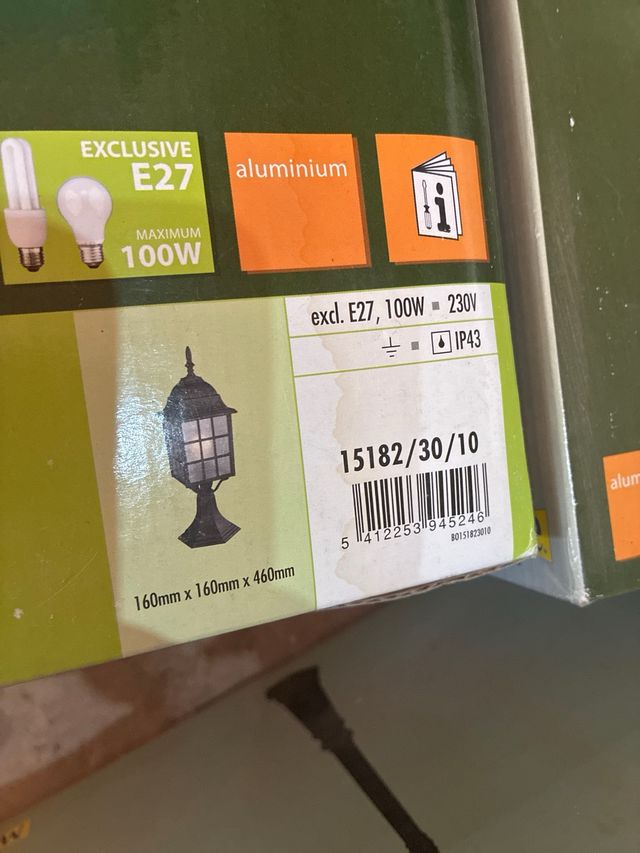 Lote 7 Faroles y Farolas Exterior