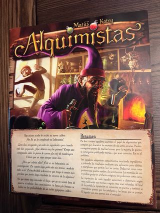 ALQUIMISTAS (ESPAÑOL) + Expansión GOLEM (NUEVA)