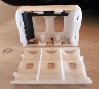 Cámara Olympus E-500 con objetivo