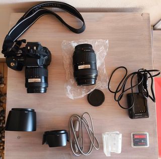 Cámara Olympus E-500 con objetivo