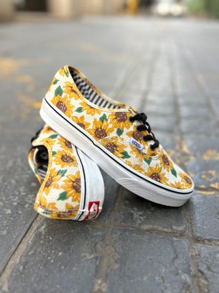 Zapatillas Vans 38, Authentic girasoles Sunflower