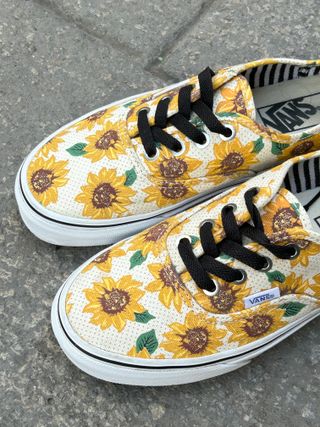 Zapatillas Vans 38, Authentic girasoles Sunflower