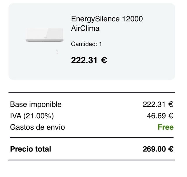 Aire Acondicionado Cecotec Blanco