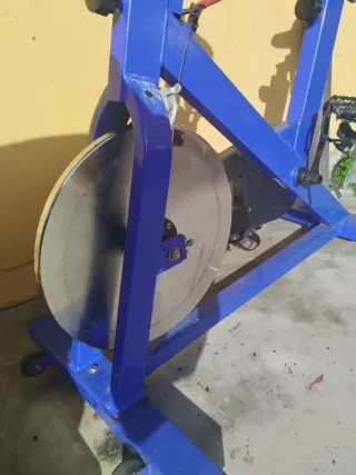 Bicicleta de Spinning Azul