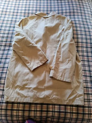 Chaqueta beige mujer tacto agradable