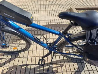 Bicicleta Trekking Aluminio Monoplato, Riverside.