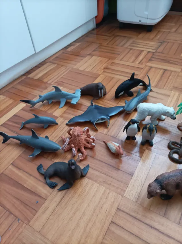 13 Figuras animales marinos