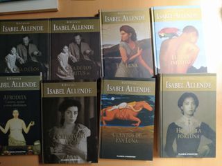 Lote de 8 Novelas de Isabel Allende