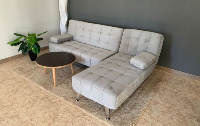 Sofá Cama Gris Claro - Nuevo