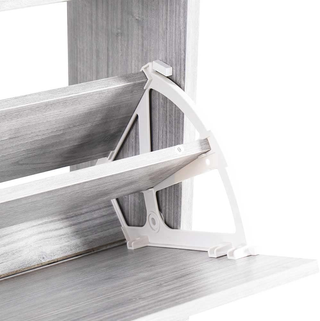 Scarpiera Portascarpe in Legno MDF con 3 Ante Port