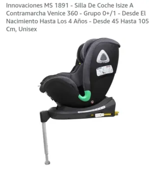 Silla coche I-SIZE 360°