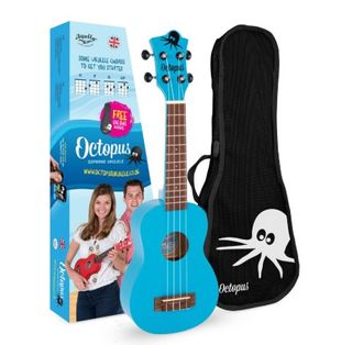 Ukelele Soprano Octopus Azul Cielo