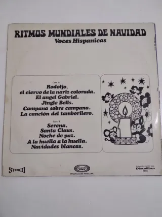 Vinilo Villancicos Navidad Voces Hispanicas
