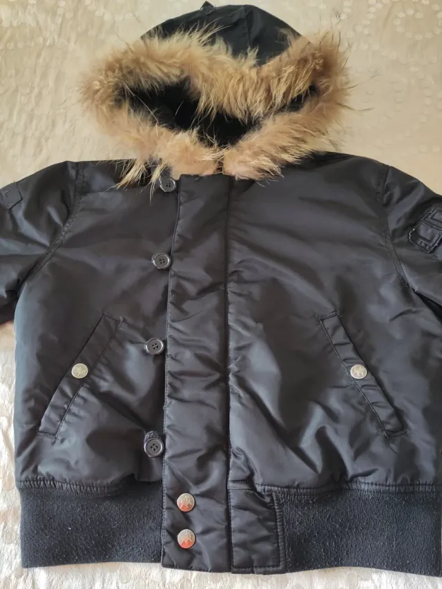 Chamarra LOIS Negra Invierno Mujer