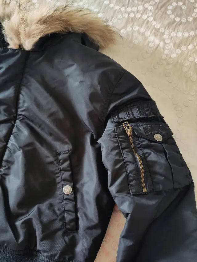 Chamarra LOIS Negra Invierno Mujer