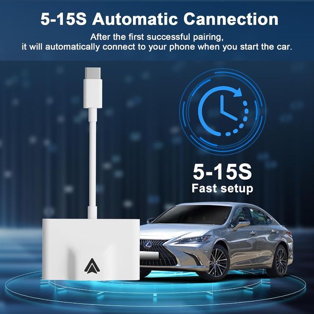 Adaptador Android Auto Inalámbrico USB-C