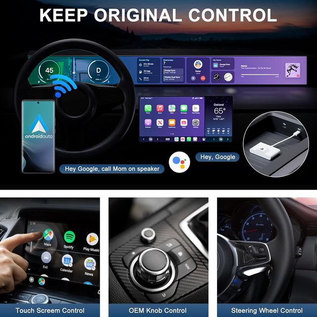 Adaptador Android Auto Inalámbrico USB-C