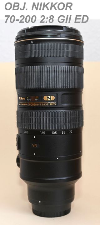 Objetivo Nikon 70-200mm f/2.8 GII ED