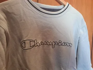 Sudadera Champion Gris Perla Original USA