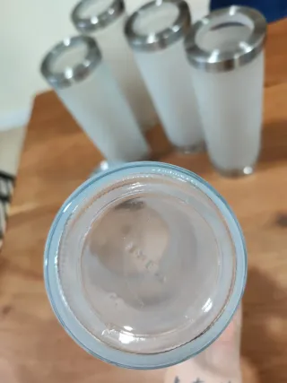 Conjunto Tarros Cristal Ikea Droppar