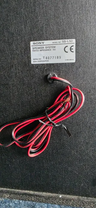 Altavoces Sony SS-L50 Negros