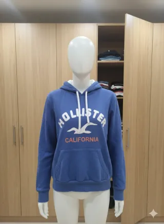 Sudadera Hollister Azul