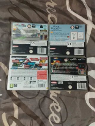 Pack Cajas y Manuales Nintendo DS/3DS