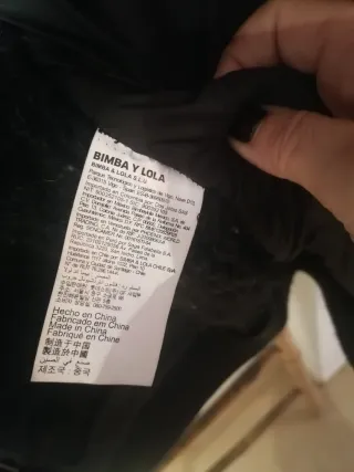 Abrigo Bimba y Lola pelo estampado