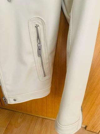 Chaqueta Zara Blanca Talla S Hombre