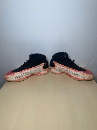 Antony Edwards AE1 High Scarpe Rosse Bianche