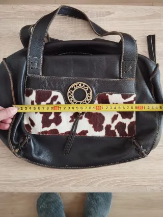 Bolso Salvador Bachiller Piel Marrón y Vaca