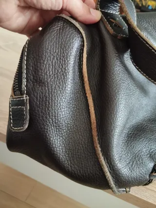 Bolso Salvador Bachiller Piel Marrón y Vaca