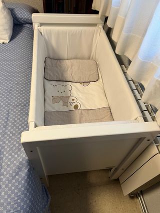 Cuna de bebé como nueva, ¡GANGA!
