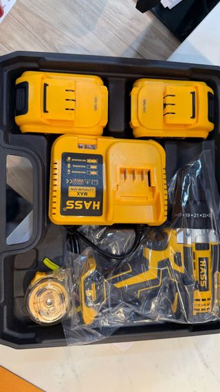 Maletín de trabajo HASS negro y amarillo