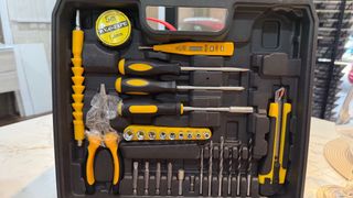 Maletín de trabajo HASS negro y amarillo