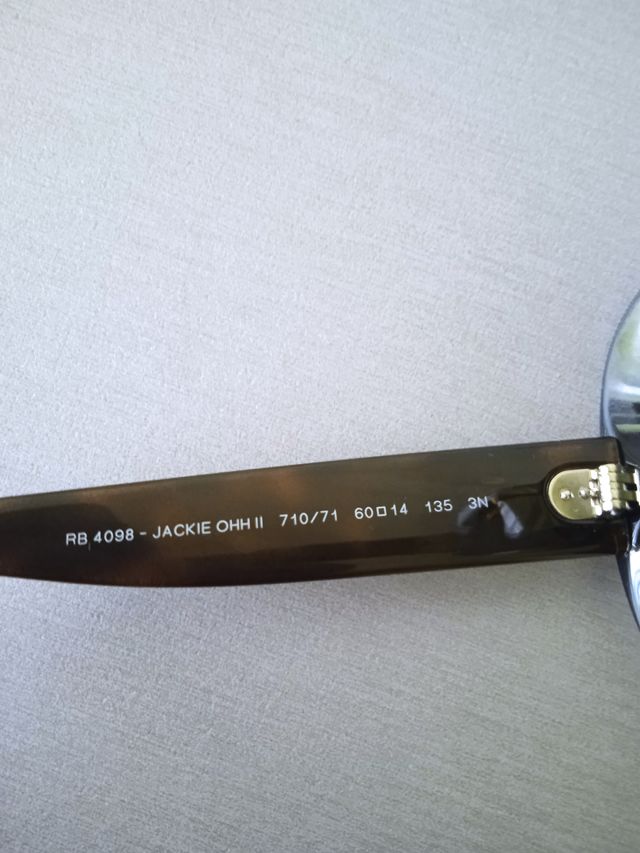 Gafas Ray-Ban Mujer Jackie Ohh!!! Negras