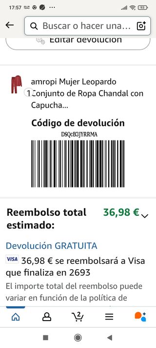 Gafas Ray-Ban Mujer Jackie Ohh!!! Negras