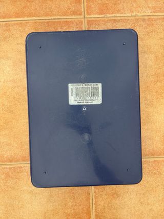 Arenero azul para gatos