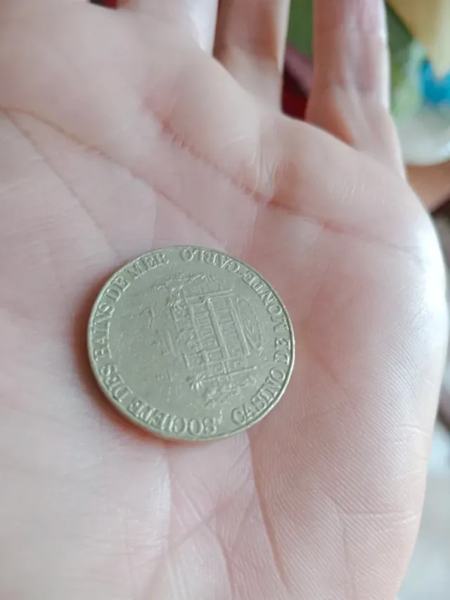 Ficha Casino Montecarlo SBM 5€