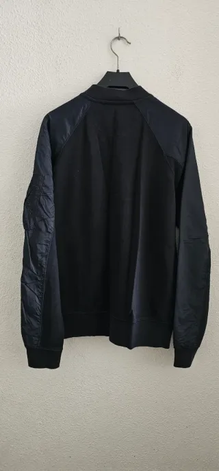 Sudadera Zara Man New York Negra