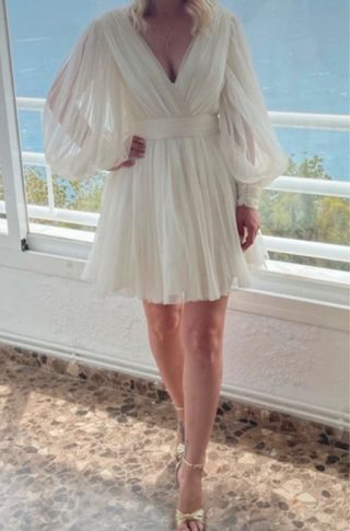 Vestido blanco ocasión especial