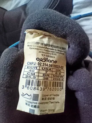 Botas de invierno Quechua unisex